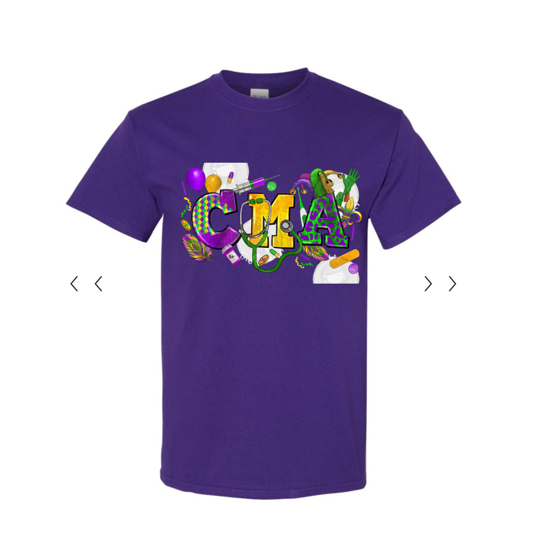 Medical Assistant Mardi Gras Unisex Shirt