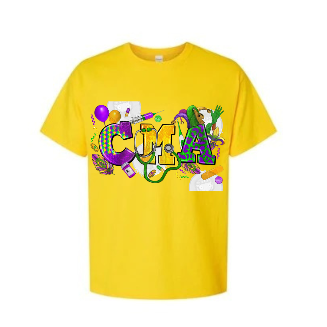 Medical Assistant Mardi Gras Unisex Shirt