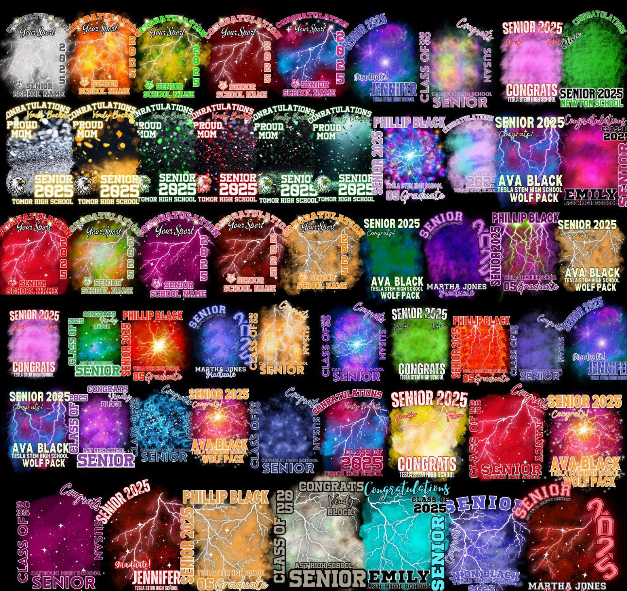 2025 Grad Shirt Bundle