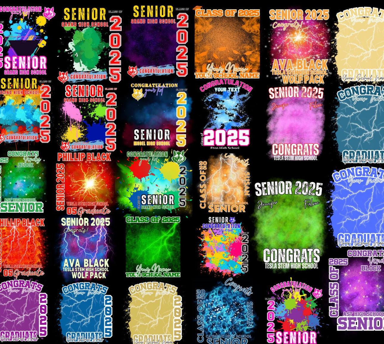 2025 Grad Shirt Bundle