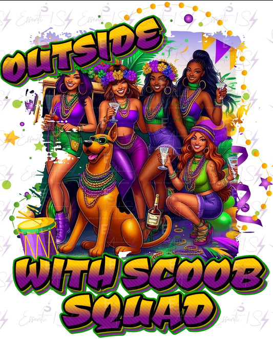 Mardi Gras Shirt (Scoob Squad)